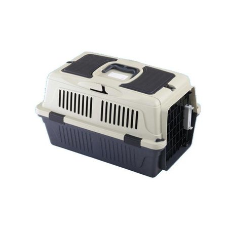 A&E CAGE A&E Cage CD2-1 Assorted 20 x 13 x 13 in. Deluxe Pet Carrier with Seat Belt Holder - Case of 6 CD2-1 Assorted